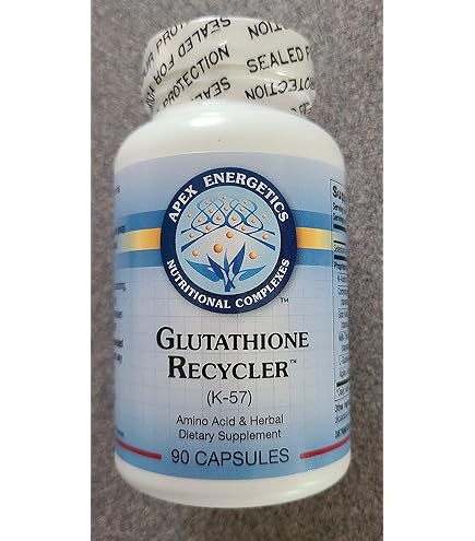 glutathione recycler apex energetics Viên uống trắng da Glutathione 500mg Now của Mỹ main image 1