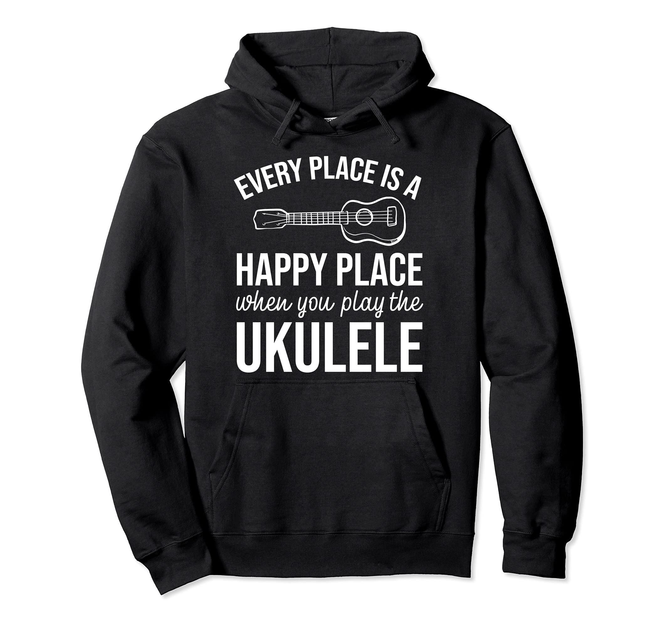 Play the Ukulele Ukulele Player Pullover Hoodie