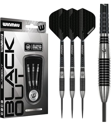 Harrows Paragon 90% Tungsten Steel Tip Darts (21), Steel Darts