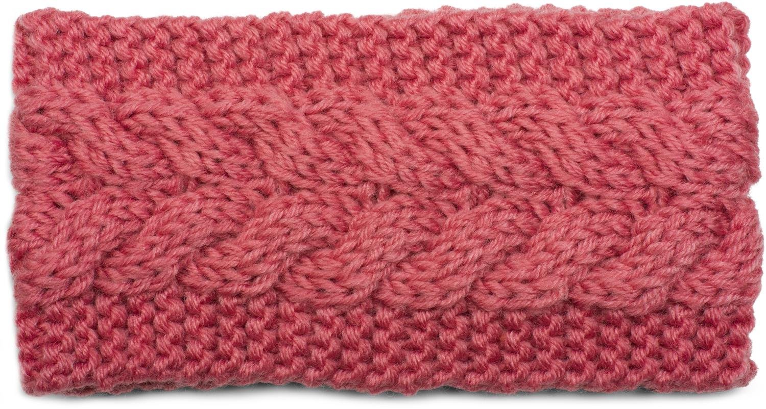 styleBREAKER headband chunky knit with plait pattern, hairband, headband, ladies 04026005, Colour:Old Rose โ image 1