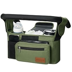 Momcozy Universal Stroller Organizer with Insulated