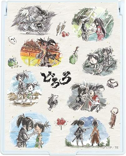 Amazon どろろ 01 一枚絵デザイン グラフアート デカキャラミラー アニメ 萌えグッズ 通販