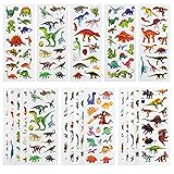 24 Sheets(350+) Dinosaur 3D Puffy Stickers for