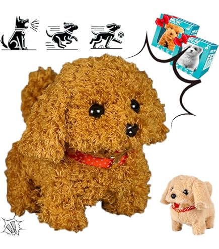 Pets Alive Hojalis Perro Juguete Que Anda Y Ladra, Perritos De