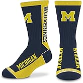 For Bare Feet NCAA Unisex Kids Ncaa Mvp Crew Sock Youth