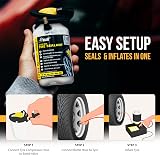 AirMan Tyre Repair Kit with Valve Sealant and Air Compressor - 6mm Seal view 3