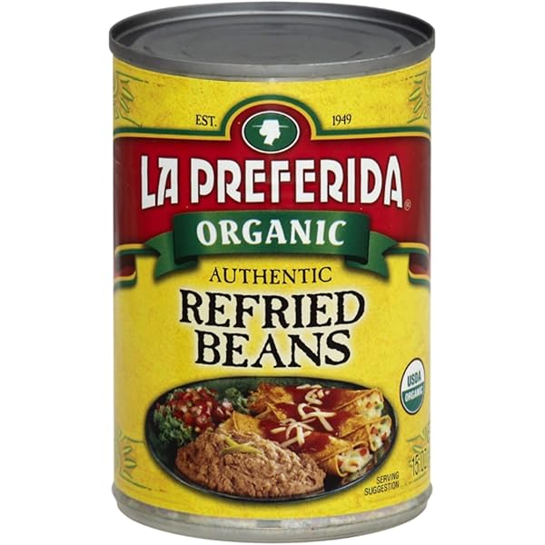 Amazon.com : La Preferida Organic Refried Pinto Beans (100% Vegan