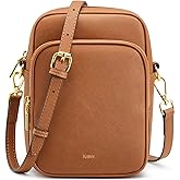 Kattee Leather Crossbody Bags for Women, Small Genuine Leather Purses and Handbags, Shoulder Cross Body Bag for Woman