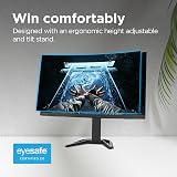 Lenovo G32qc-30 32 Inch Gaming Monitor WQHD 165Hz 0.5ms AMD FreeSync VA PS Xbox view 3
