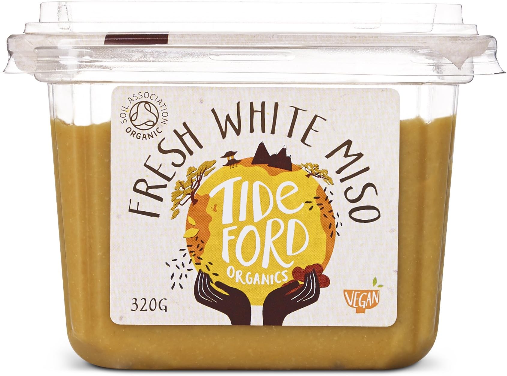 Tideford ORG Fresh White Miso Unpasteurised, 320g