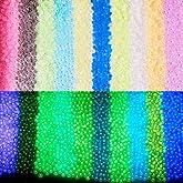 100G 4mm Glass Seed Beads 6/0 Frosted Glass Bead Glow in The Dark Pony Beads Luminous Seed Beads Bracelet Loose Beads for Women Jewelry Making Earring Necklace Crafts