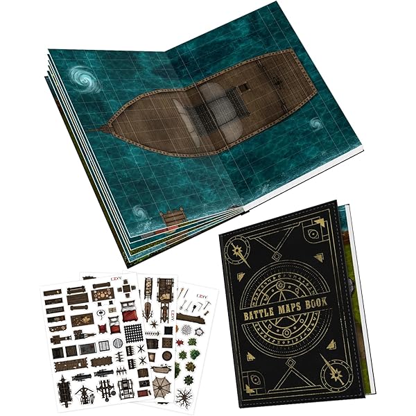 Big Book of Battle Mats Revised by Loke, Accessory for Tabletop