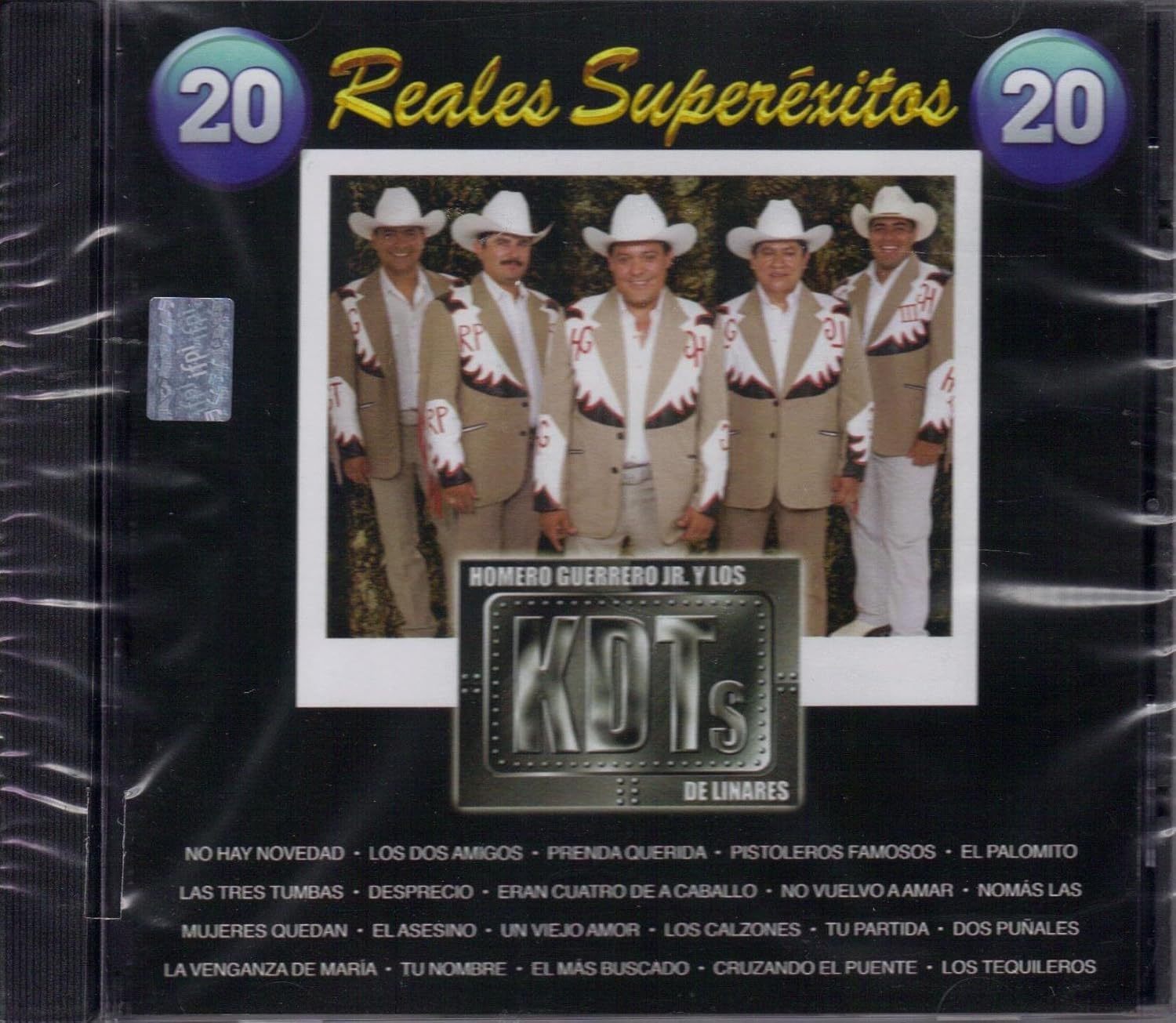 Universal Music Cd 09 Homero Guerrero Jr Y Los Kdts Reales Superexitos Amazon Com Music