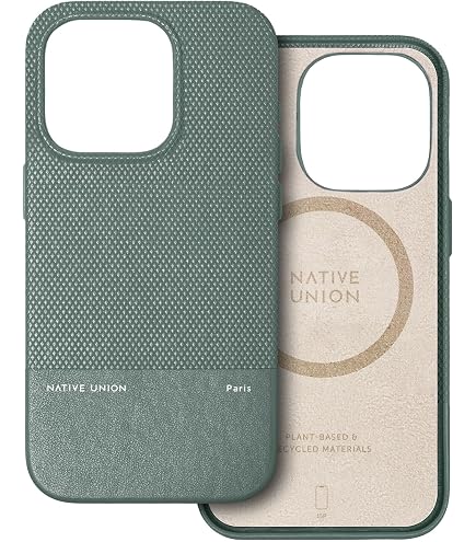 ベルルッティ NATIVE UNION アイフォンケース 15Plus カーキ Amazon.com: Native Union (Re Classic Case – MagSafe Compatible
