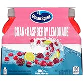 Ocean Spray&reg; Cran-Raspberry Lemonade&trade; Cranberry Raspberry Lemonade Juice Drinks, 10 Fl Oz Bottles, 6 Count