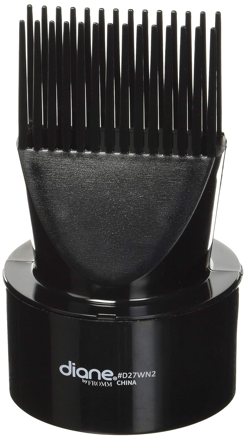 Diane Universal Dryer Pick Attachment – Blow Dryer Comb Attachment, Fits Most Dryers with 2” Barrels – Black – D27WN2: Beauty