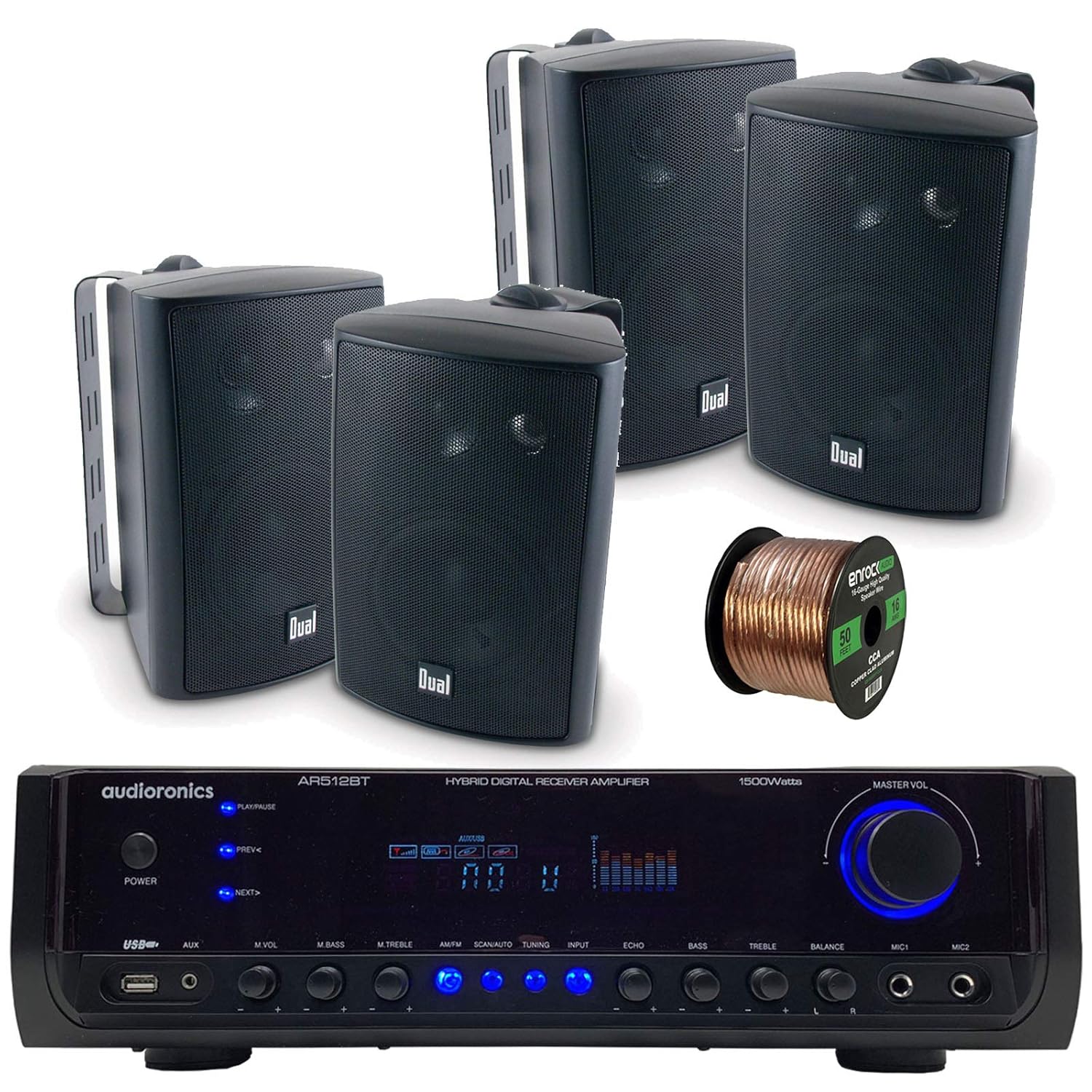 hybrid speakers and amplifiers