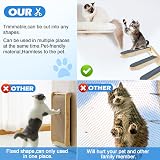Fentar Cat Scratching Mat 200x40CM Self Adhesive DIY Wall Sofa Protector view 5