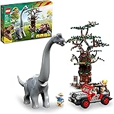 LEGO Jurassic Park Brachiosaurus Discovery 76960 30th Anniversary Dinosaur Toy, Jurassic World, Features a Large Dinosaur Fig