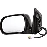 Dorman 955-739 Driver Side Power Door Mirror - Heated / Folding Compatible with Select Lexus Models, Black