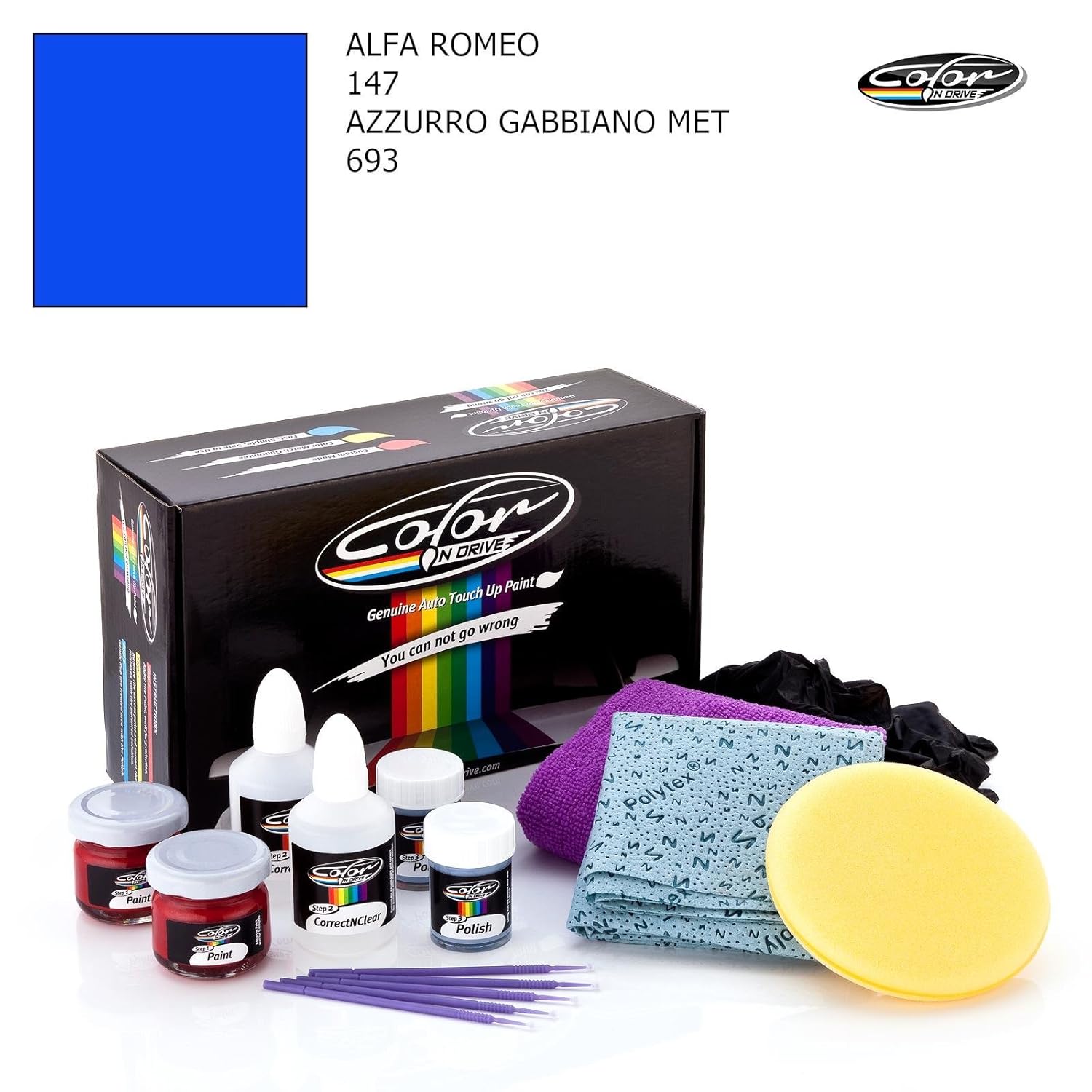 Amazonfr Alfa Romeo 147 AZZURRO GABBIANO MET 693 SYSTEME DE