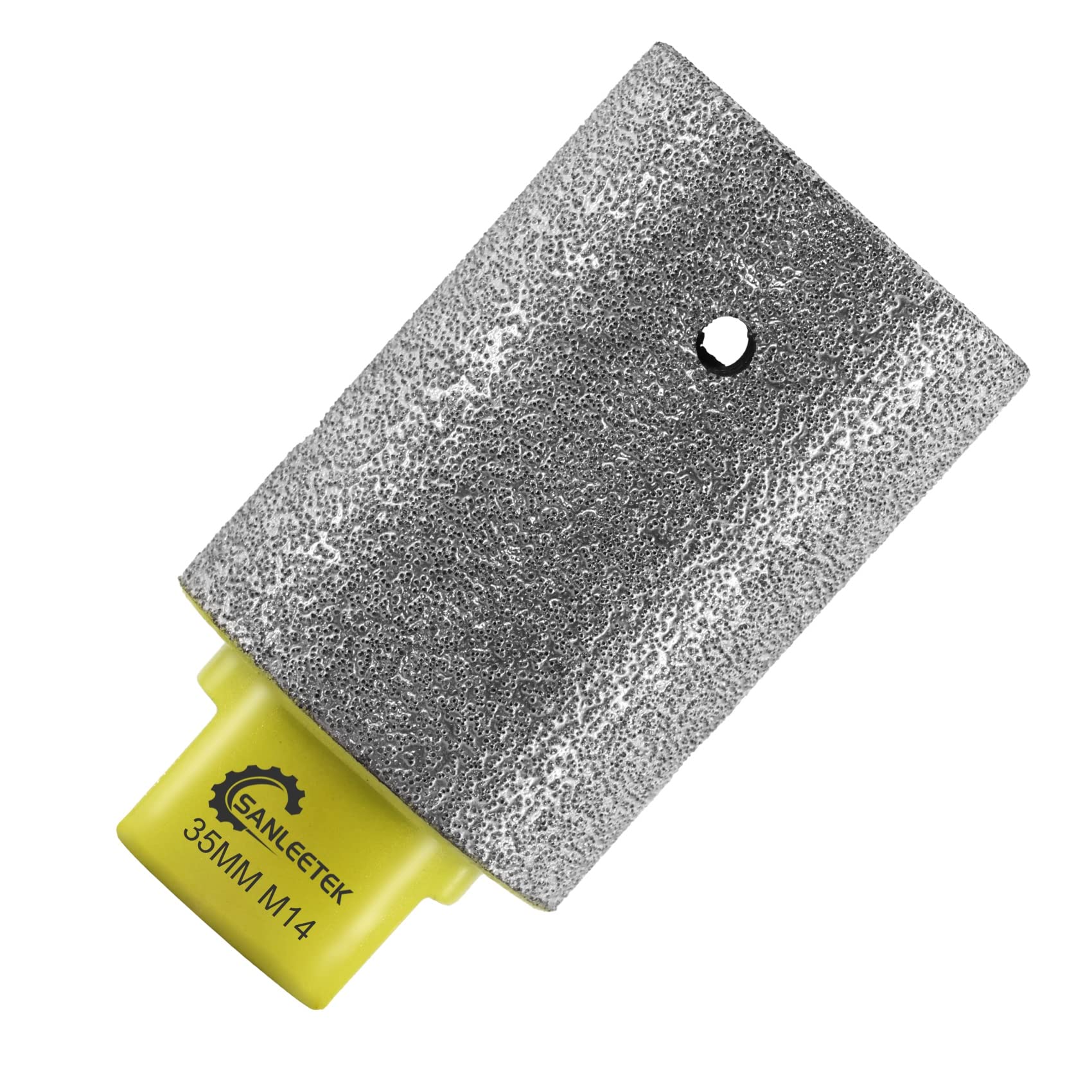 Diamond Finger Milling Bits 35mm SANLEETEK Tile Bits for Existing Holes Enlarging Shaping Trimming in Tile Porcelain Marble Granite Ceramic Artificial Stone M14 Thread — image 1