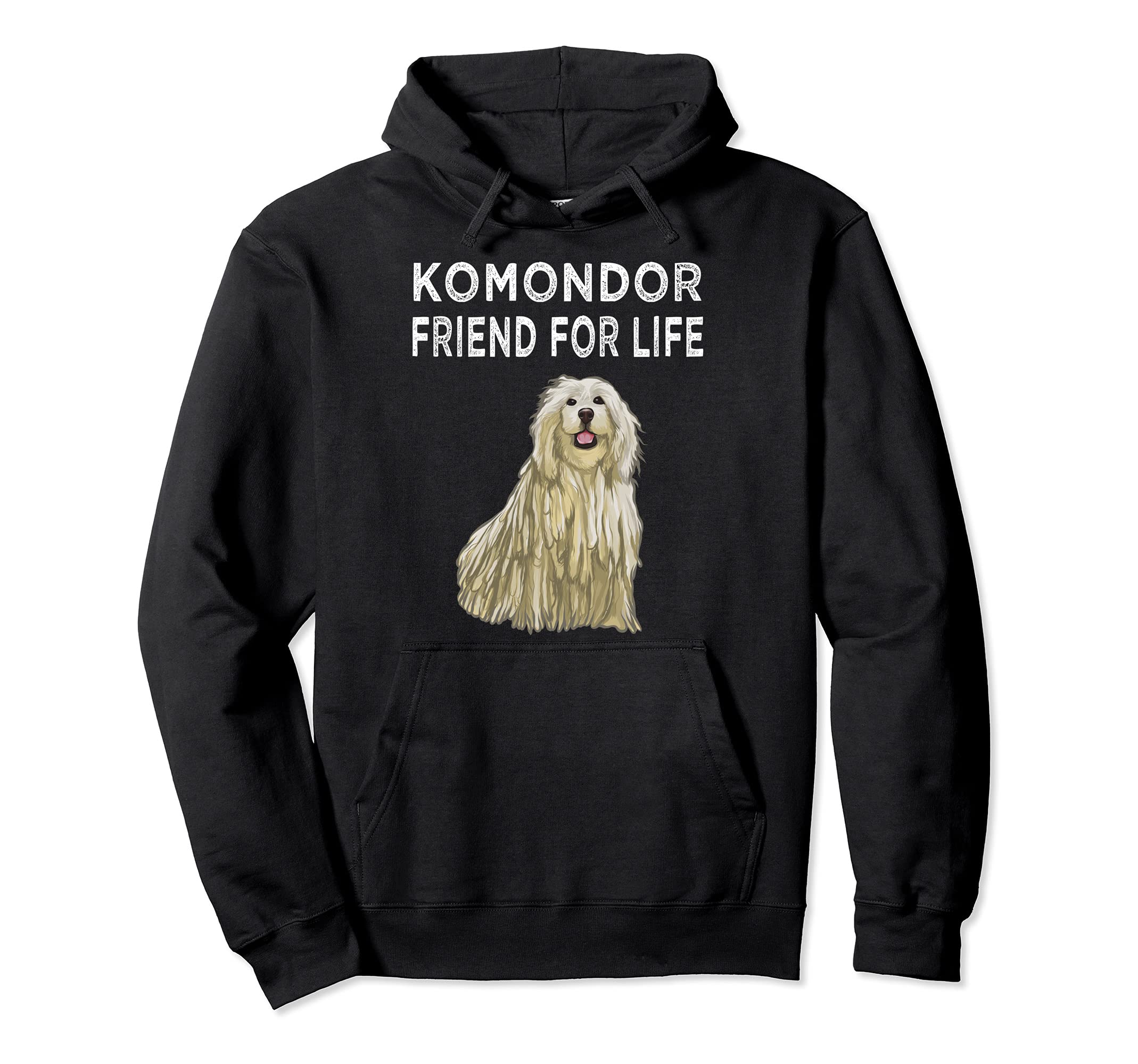 Komondorok Friend For Life Dog Lover Friendship Pullover Hoodie