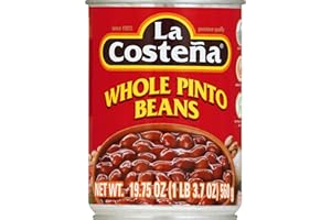 La Costena Whole Pinto Beans, 19.75 oz (Pack of 12)