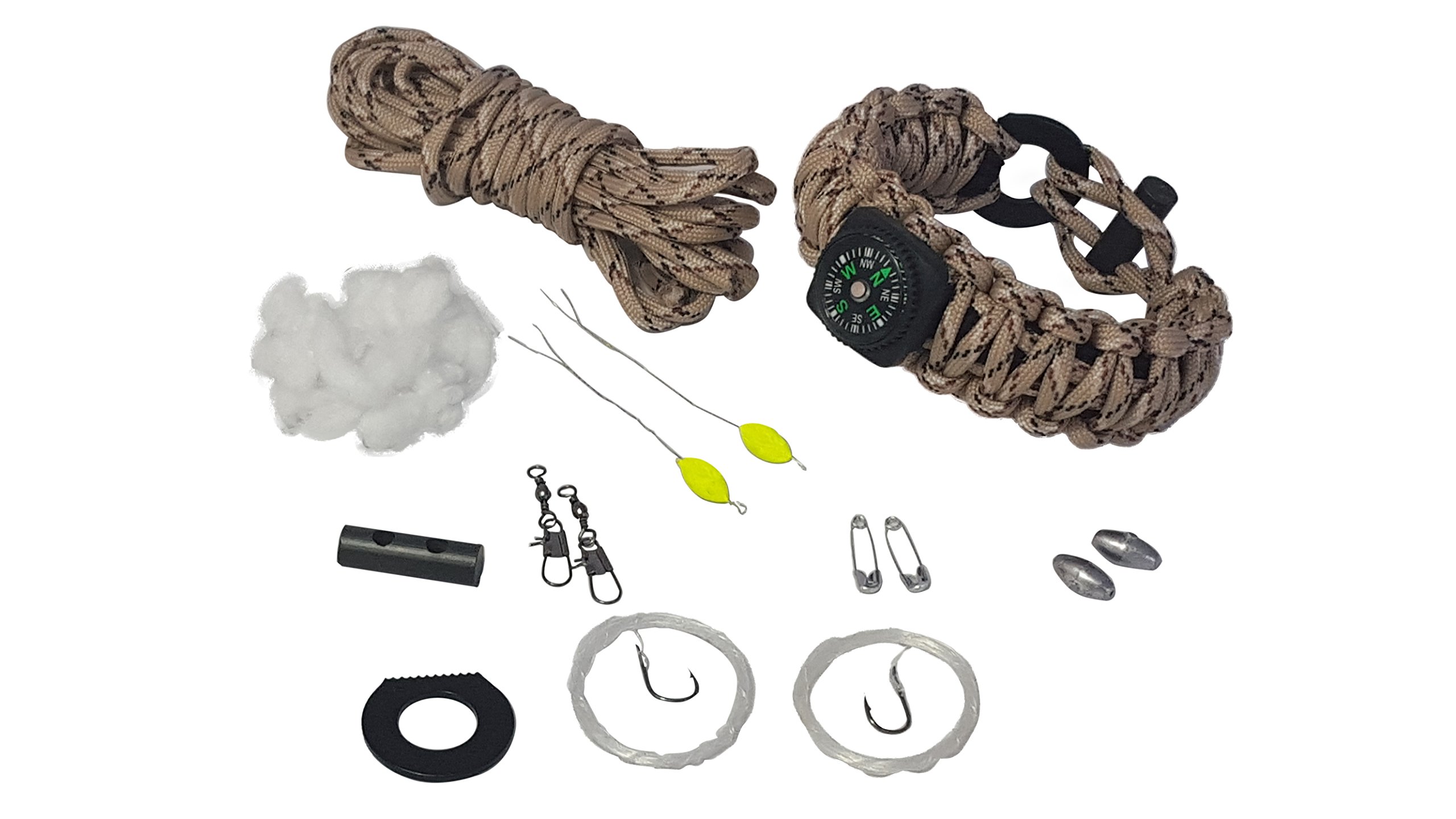 Guardian Accessories Wilderness Paracord Survival Bracelet 17 Pc Kit 19 813OYLs5QTL
