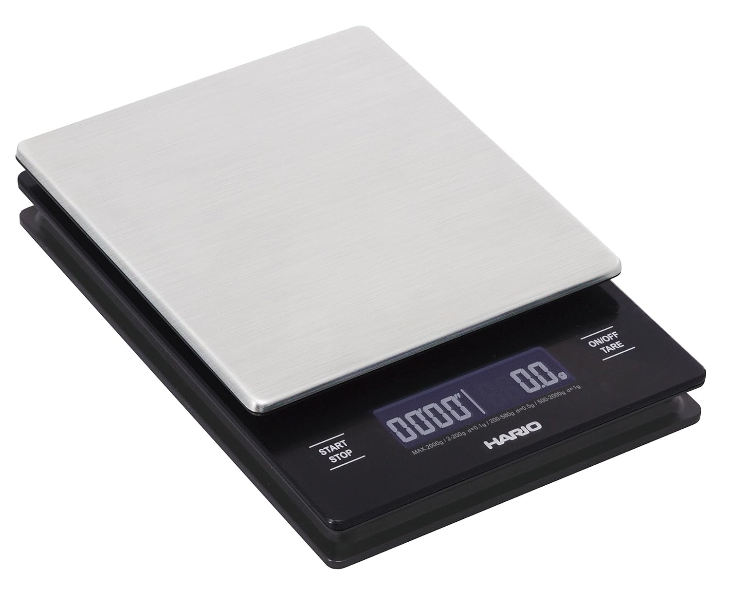 Hario Stainless Steel V60 Drip Coffee Scale, Metal