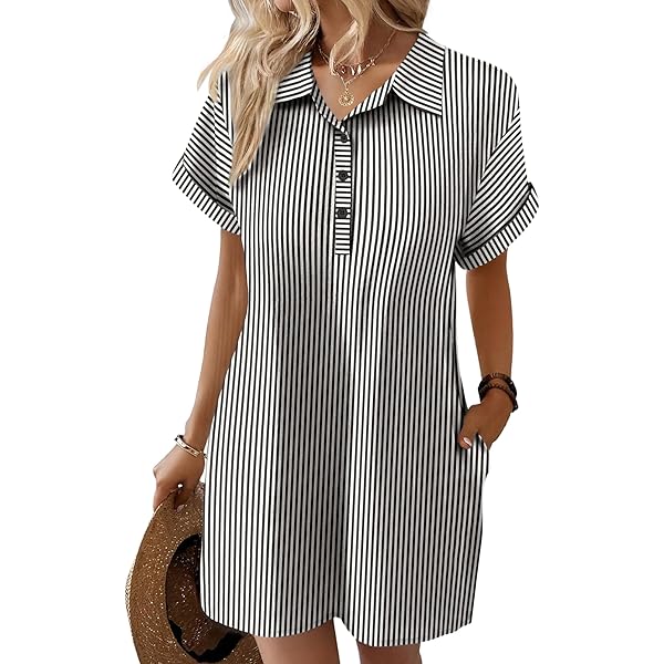 Briggs Womens V-neck Linen Blend Dress,Black,Large at Amazon Women's  Clothing store