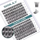 SISILILY Individual Lashes 144 Clusters C D Curl 10-16mm DIY Lashes view 6