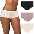 Maidenform Women's Barely There Boys'hort 3 Pack
