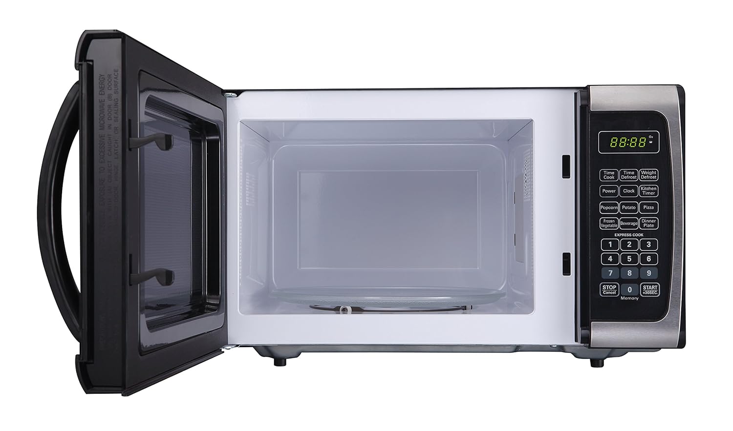 Amazon.com: Emerson Radio ER105005 microondas de encimera ...