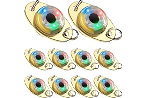 LED Fishing Lures Fishing Spoons Underwater Flasher Bass Halibut Flasher Saltwater Trolling Deep Drop Fishing Light LED Light