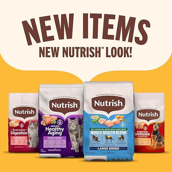 NUTRISH INDOOR COMPLETE DRY CAT FOOD, CHICKEN, LENTILS & SALMON RECIPE (RACHAEL RAY), 3 LB. BAG