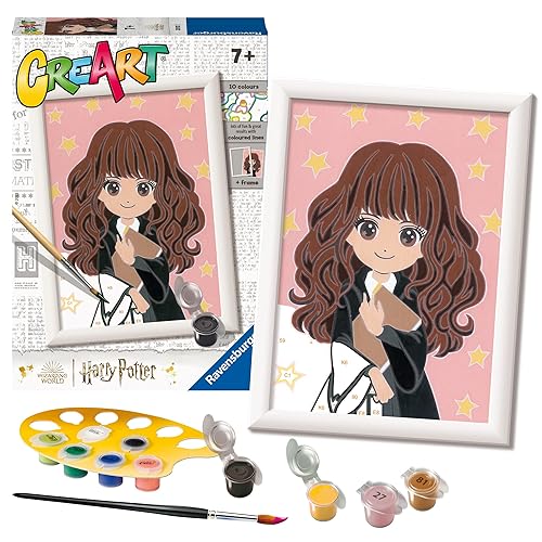Ravensburger CreArt Harry Potter Gifts Hermione Paint by Numbers Kits for Children & Adults Ages 7 Years Up - Kids Craft Set
