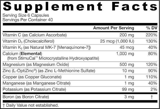 Amazon Com Jarrow Formulas Bone Up Promotes Bone Density 240 Capsules Health Personal Care