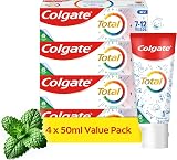 Colgate Total Toothpaste for Kids 7-12 4 Pack 50ml Mild Mint Fluoride