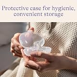 Lansinoh Contact Nipple Shields 20mm 2 Pack with Case - Ultra-Thin 100% Silicone view 5