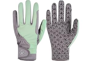 Harrison Howard All Season Kids Horse Riding Gloves Comfortable Non-Slip Light Horseback Gloves for Running Cycling Riding