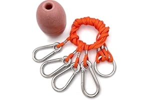 AirFly 4 Arm Harness for Crab Trap with 304 Stainless Steel Hooks and Buoy Float, Combo, Designed in San Francisco, USA