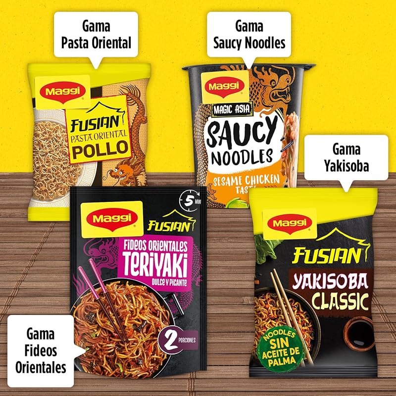 Nestle Pasta Oriental Pollo pack de 10 — foto 5 de 6