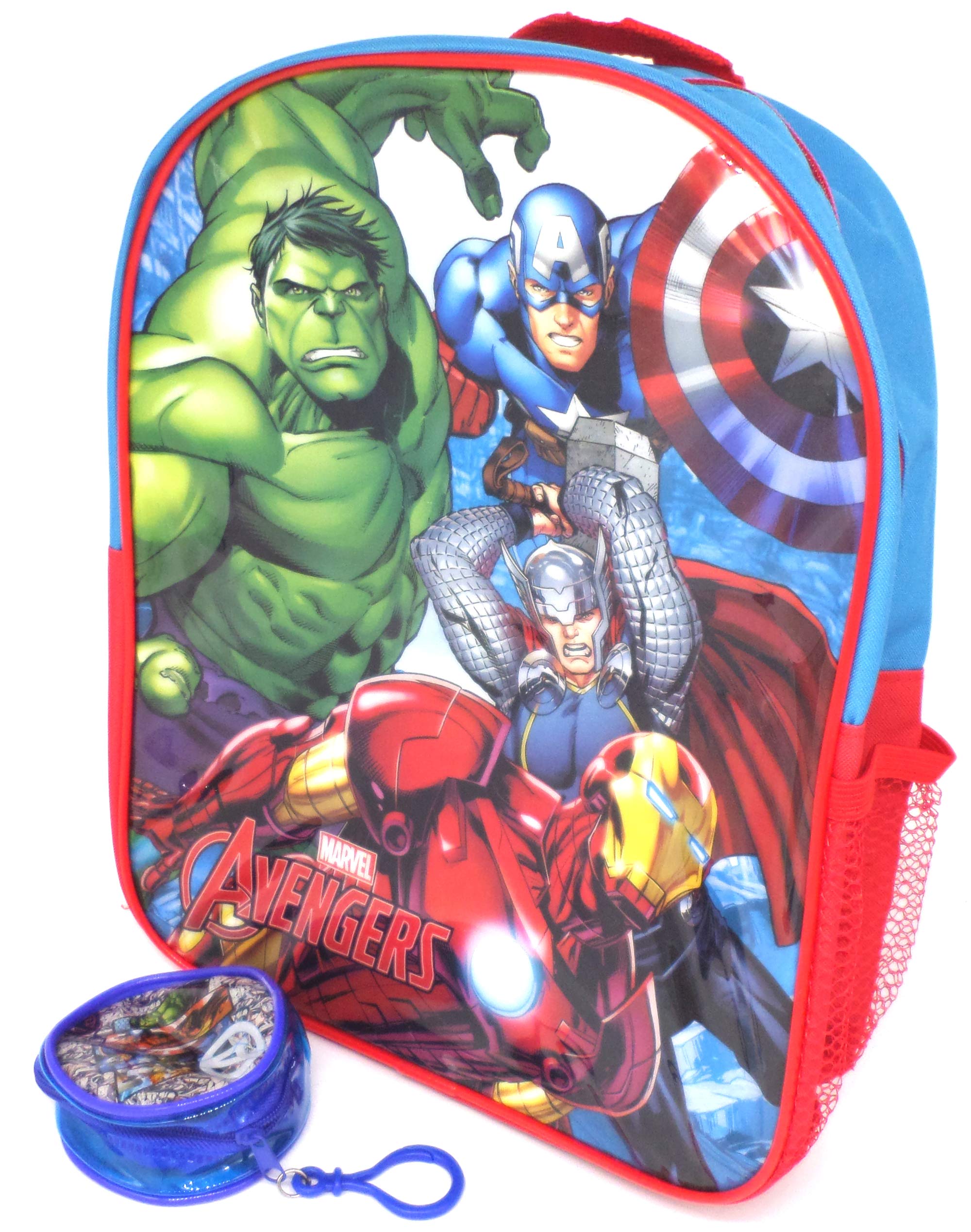 TLD Marvel Avengers Backpack + Coin Purse - Gift Bundle