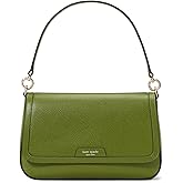 kate spade new york womens Hudson Pebbled Leather Flap Shoulder Bag