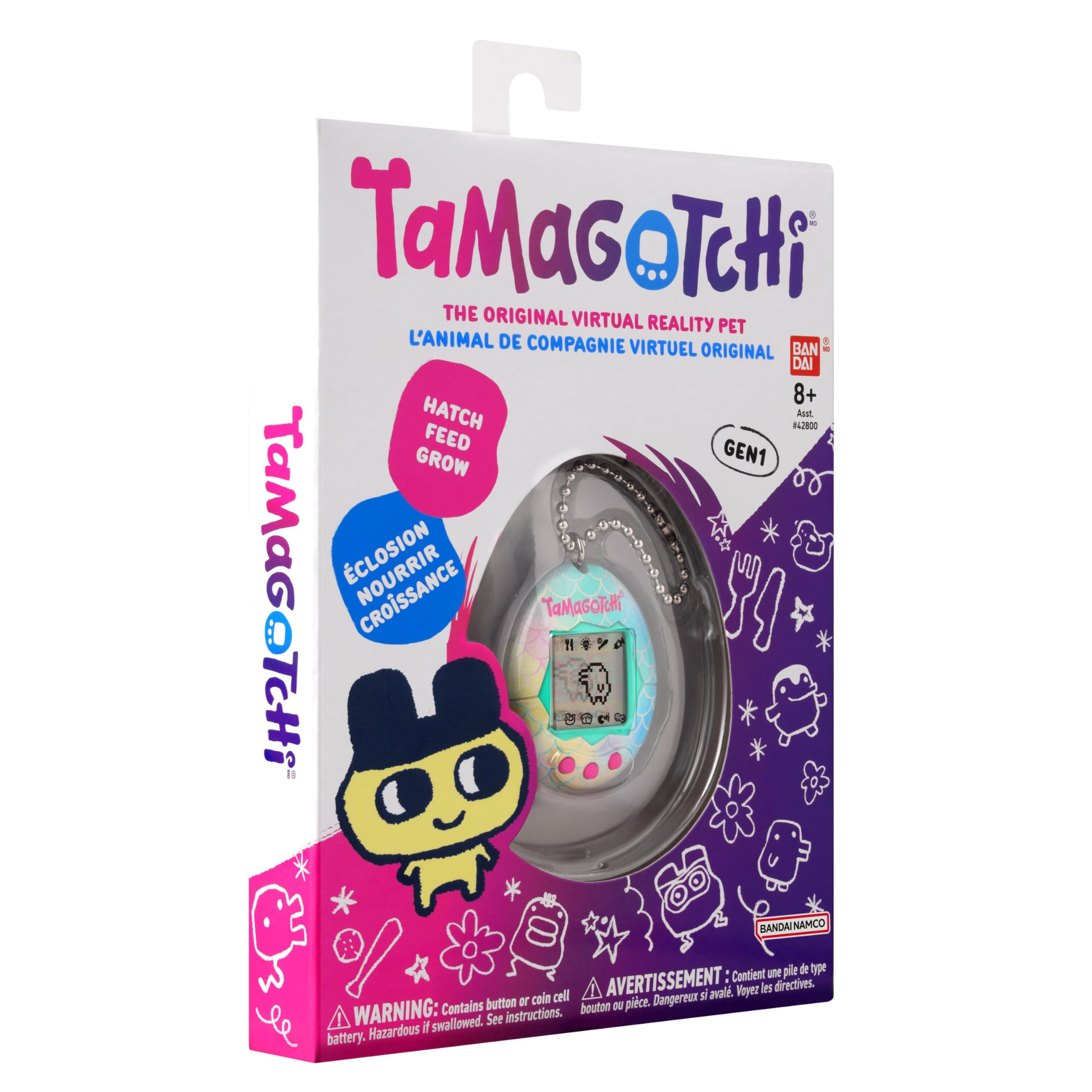 Tamagotchi Original - Mermaid (Updated Logo)