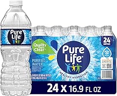 Pure Life Purified Water Bottles, 24 Pack - Still Bottled Water Enhanced with Minerals for a Crisp Taste, Plastic Bottles - 1