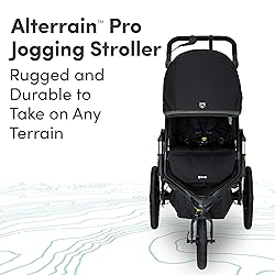 BOB Gear Alterrain Pro Jogging Stroller, Black
