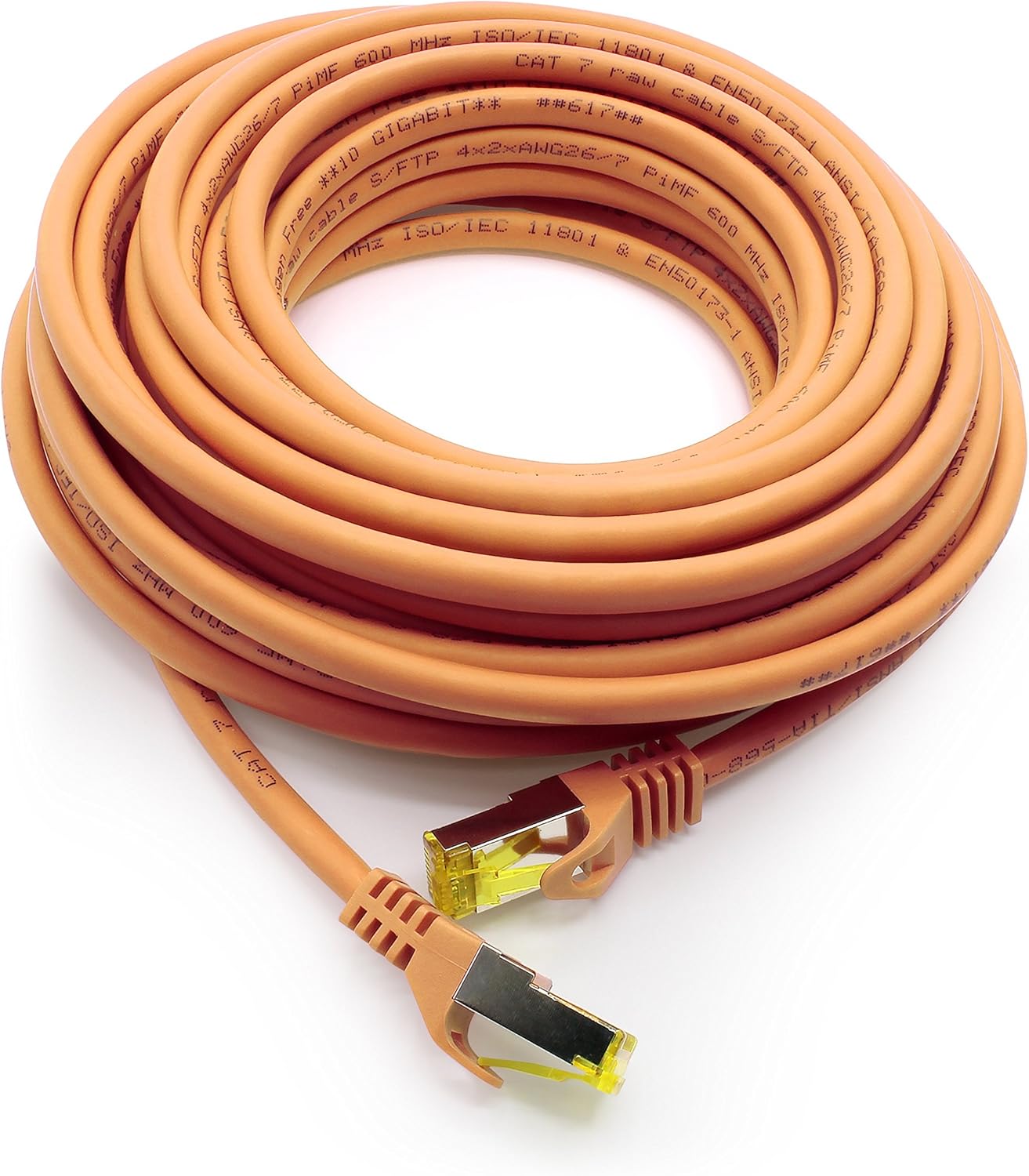 Cat.7 Patch Cable Set, S/FTP (PiMF) Ethernet LAN Network Cables, 10 Gigabits/10000 Mbps, High Speed - Image 5
