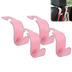 Amooca Car Seat Headrest Hook Universal Vehicle